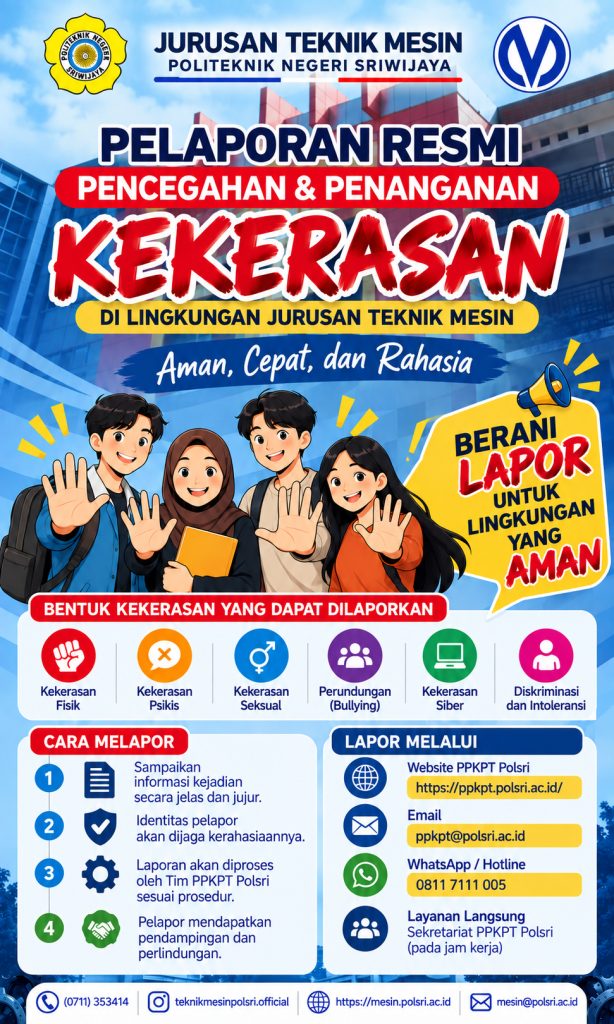 X-BANNER PPKS - Teknik Mesin Polsri 2026